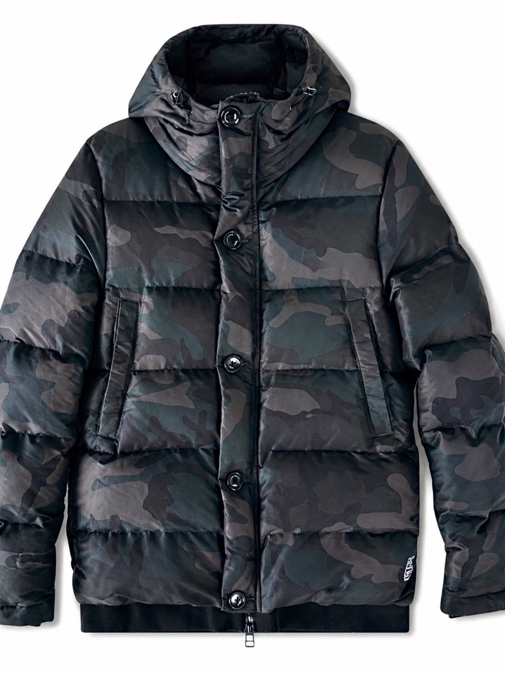 Kith x Nishikawa Nano Universe Camo Down Puffer Jacket Hooded Size Small